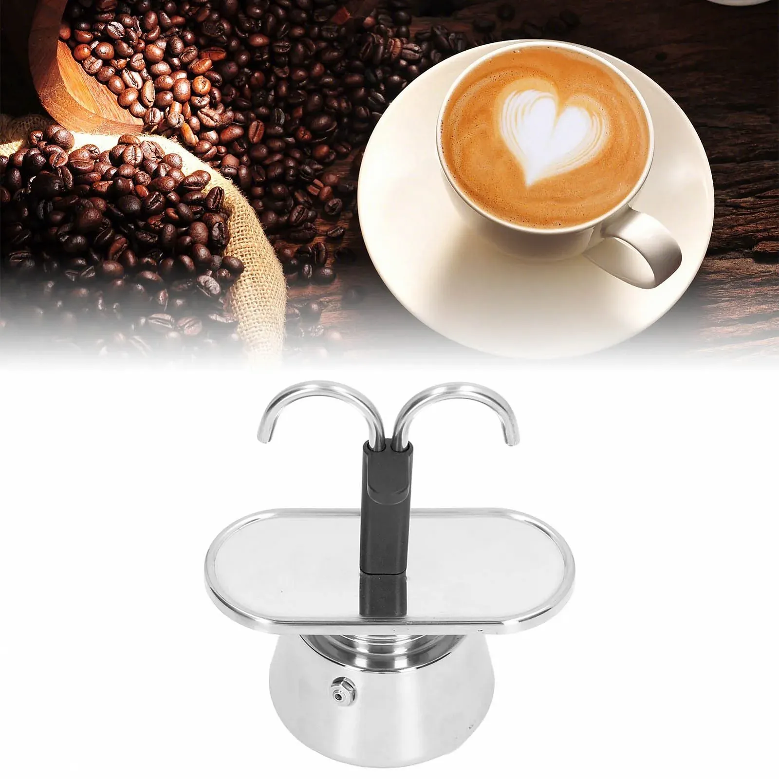 Кавник мока Omabeta 100 мл, нержавіюча сталь, фото №5