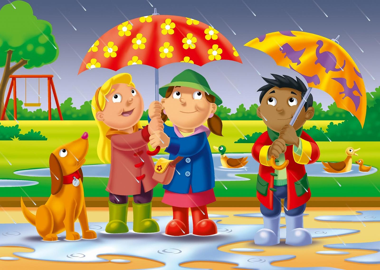 Набір пазлів Ravensburger My First Puzzles What's The Weather 2, 3, 4 та 5 деталей, фото №4