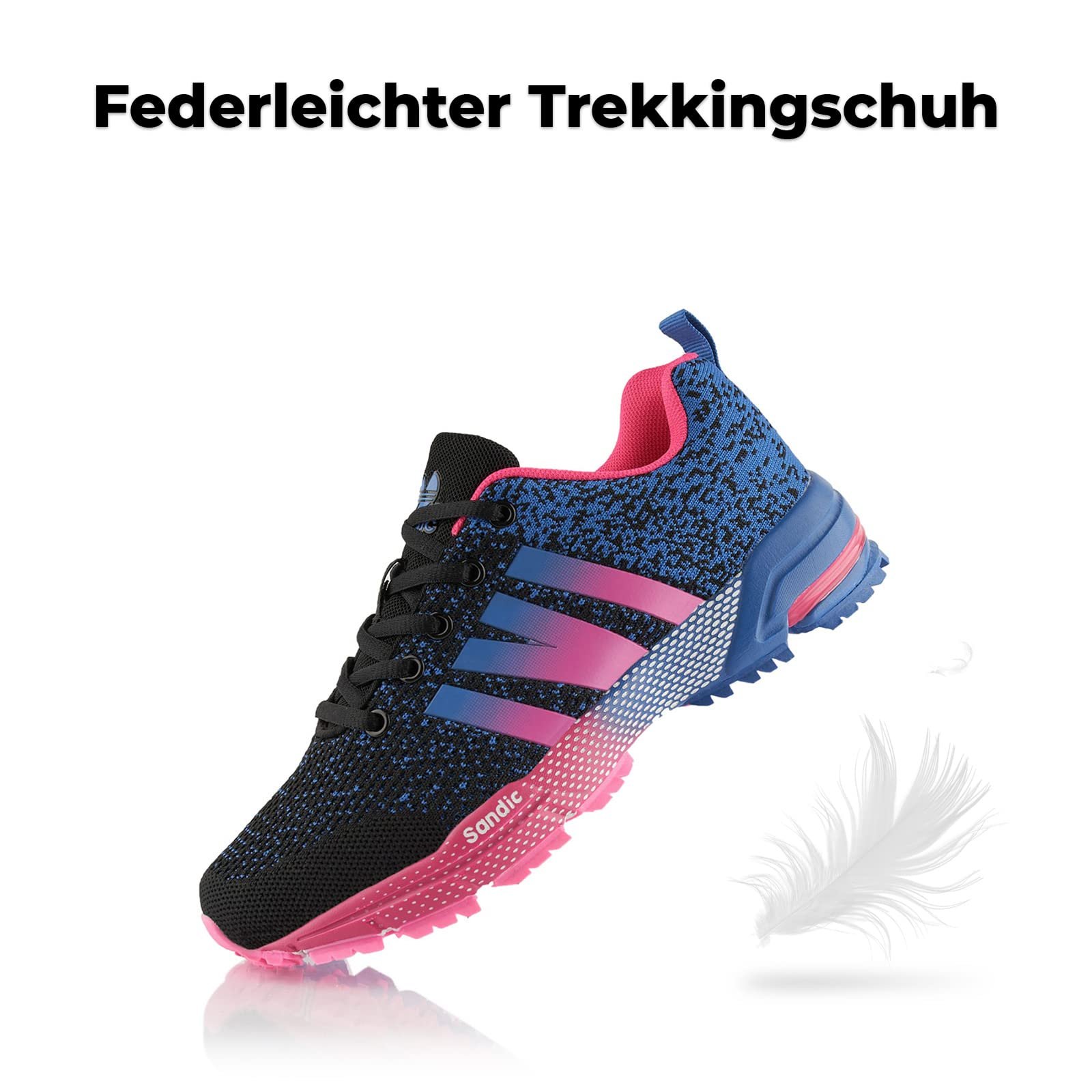 Кроссовки Fusskleidung® Унисекс Дышащие Легкие Спортивные, фото №3