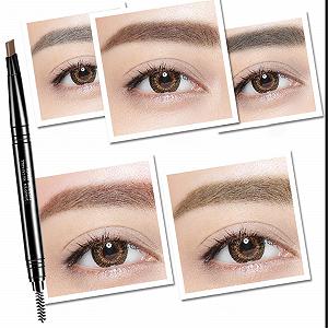 Олівець для брів з чорним змінним наконечником, без заточки, стійкий до вигорання ціна на synthetic.ua - Фото 1 Олівець для брів з чорним змінним наконечником, без заточки, стійкий до вигорання synthetic.ua - Фото 1