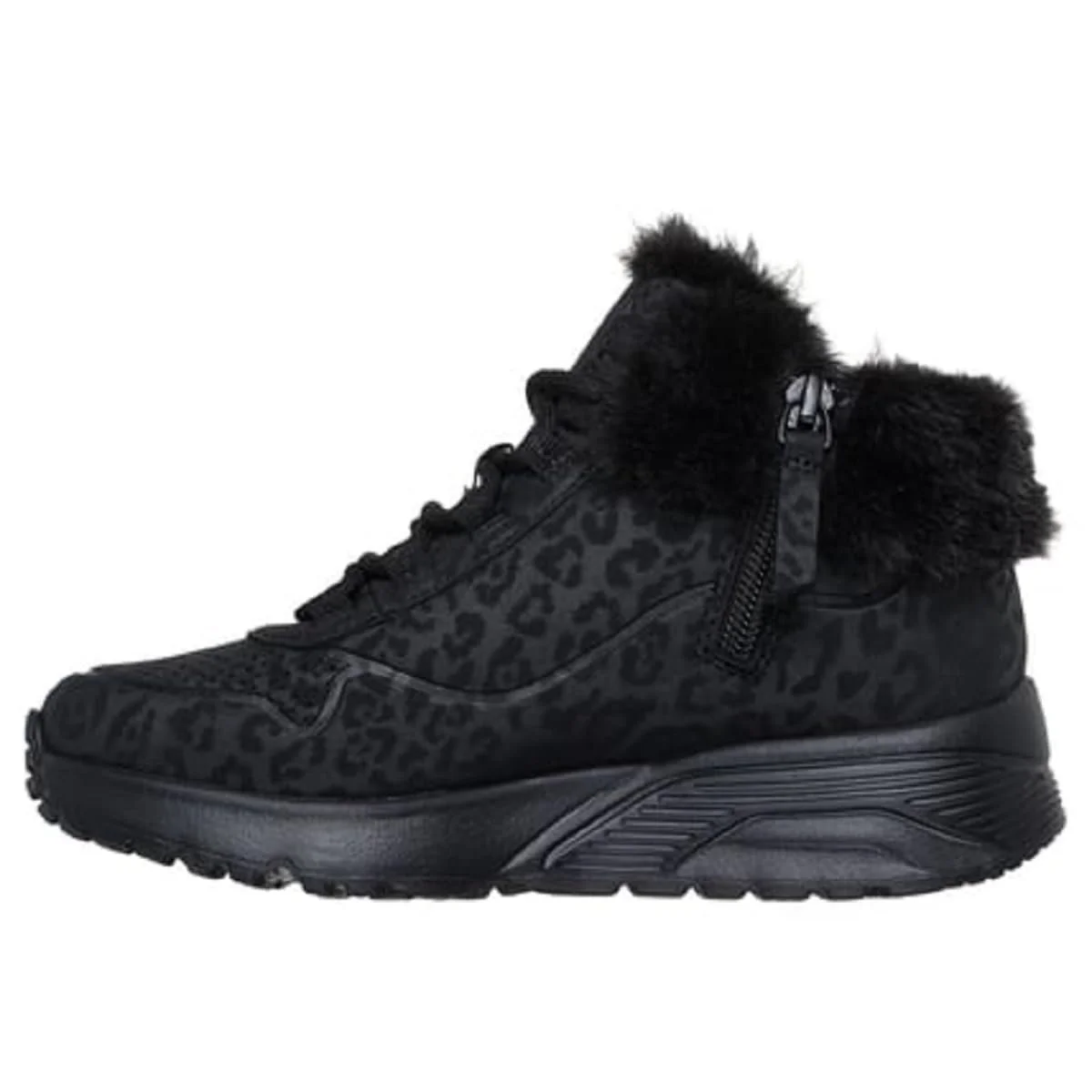 Кроссовки Skechers UNO Lite Cosy Leopard для девочек, фото №4