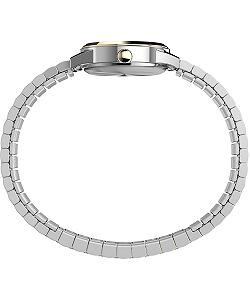 Женские часы Timex Main Street 25 мм - Двухцветный браслет из нержавеющей стали, циферблат из перламутра, двухцветный корпус synthetic.ua - Фото 1