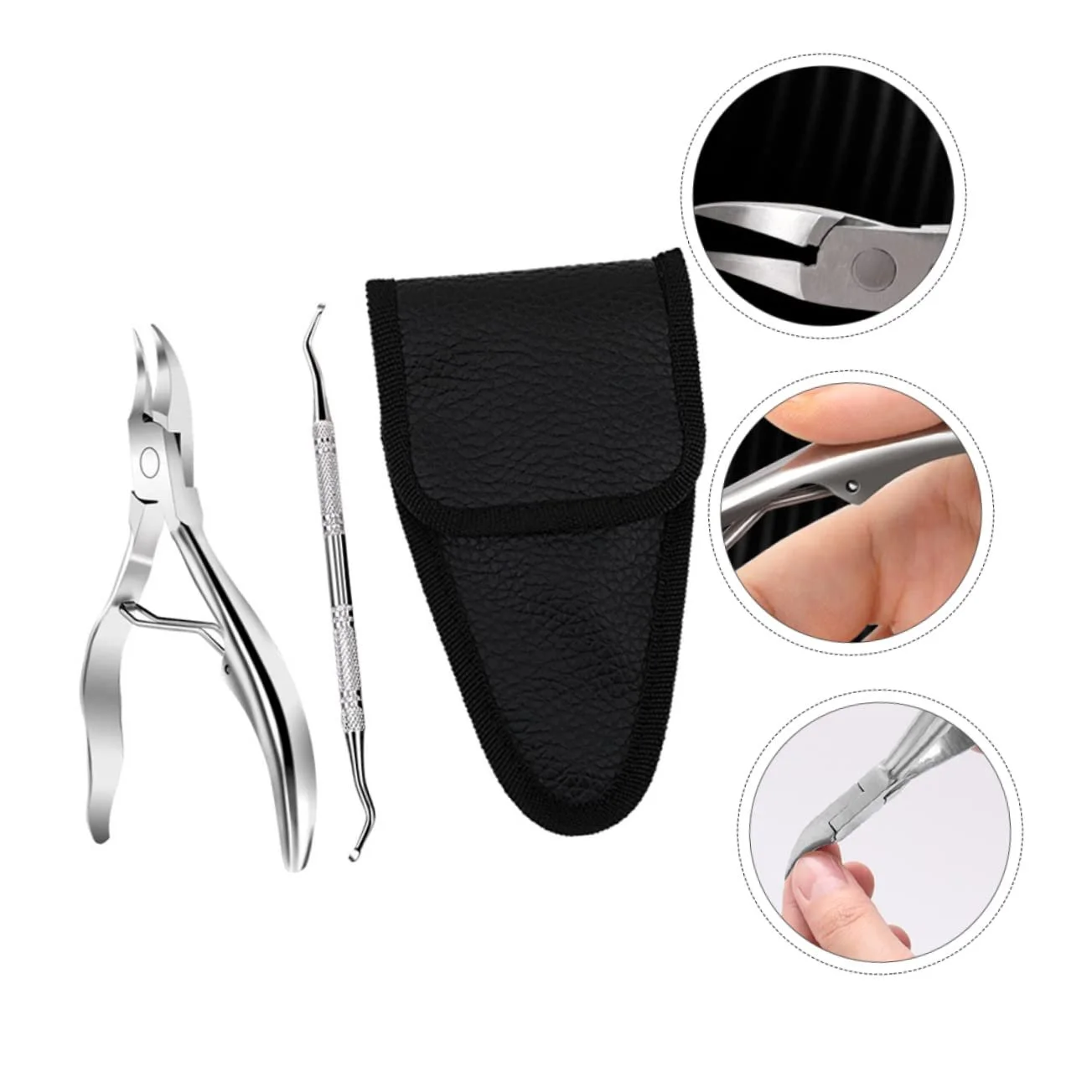 Набір для нігтів PACKOVE срібний, фото №2