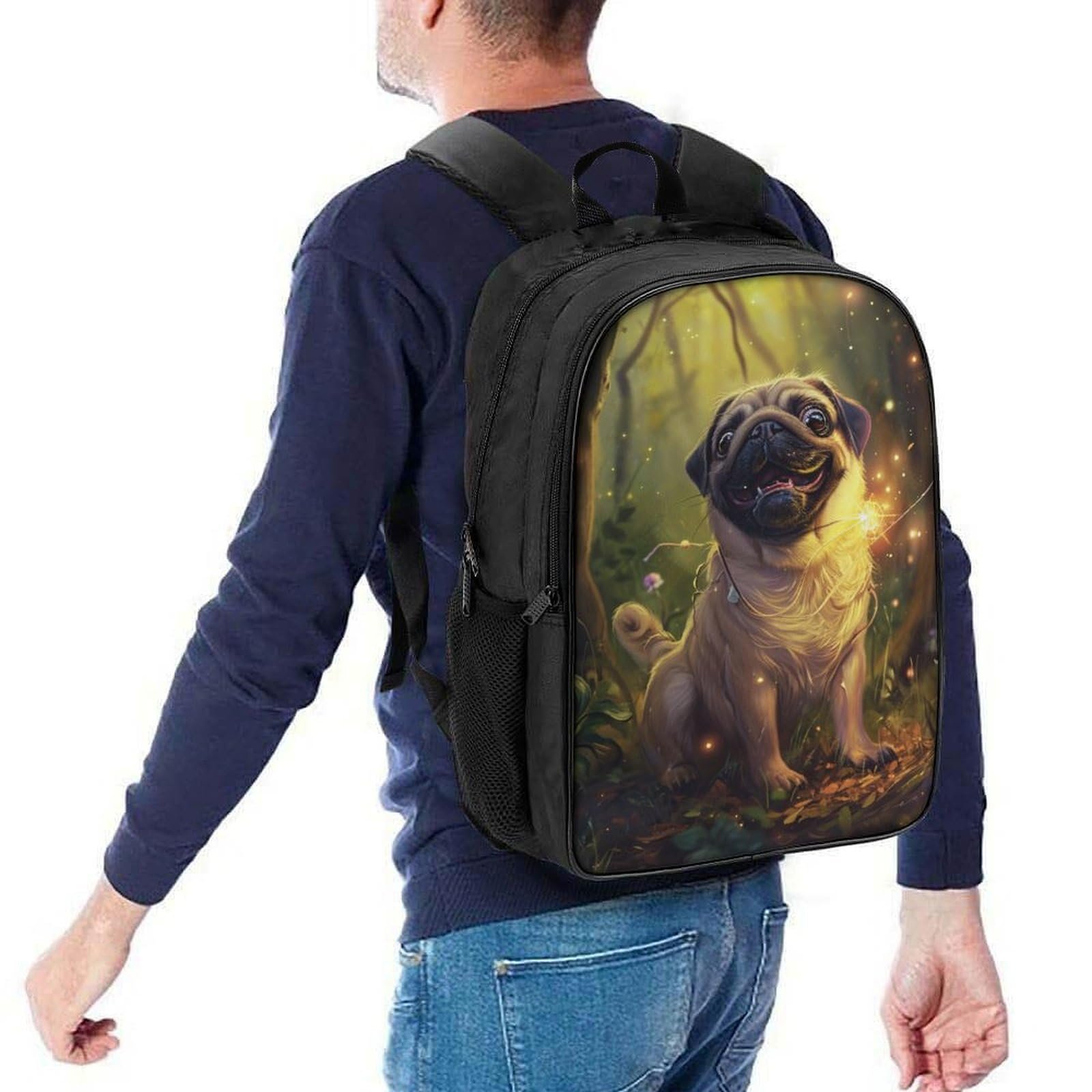 Рюкзак школьный DPEOANEBN Dog 40x28x16см, фото №5