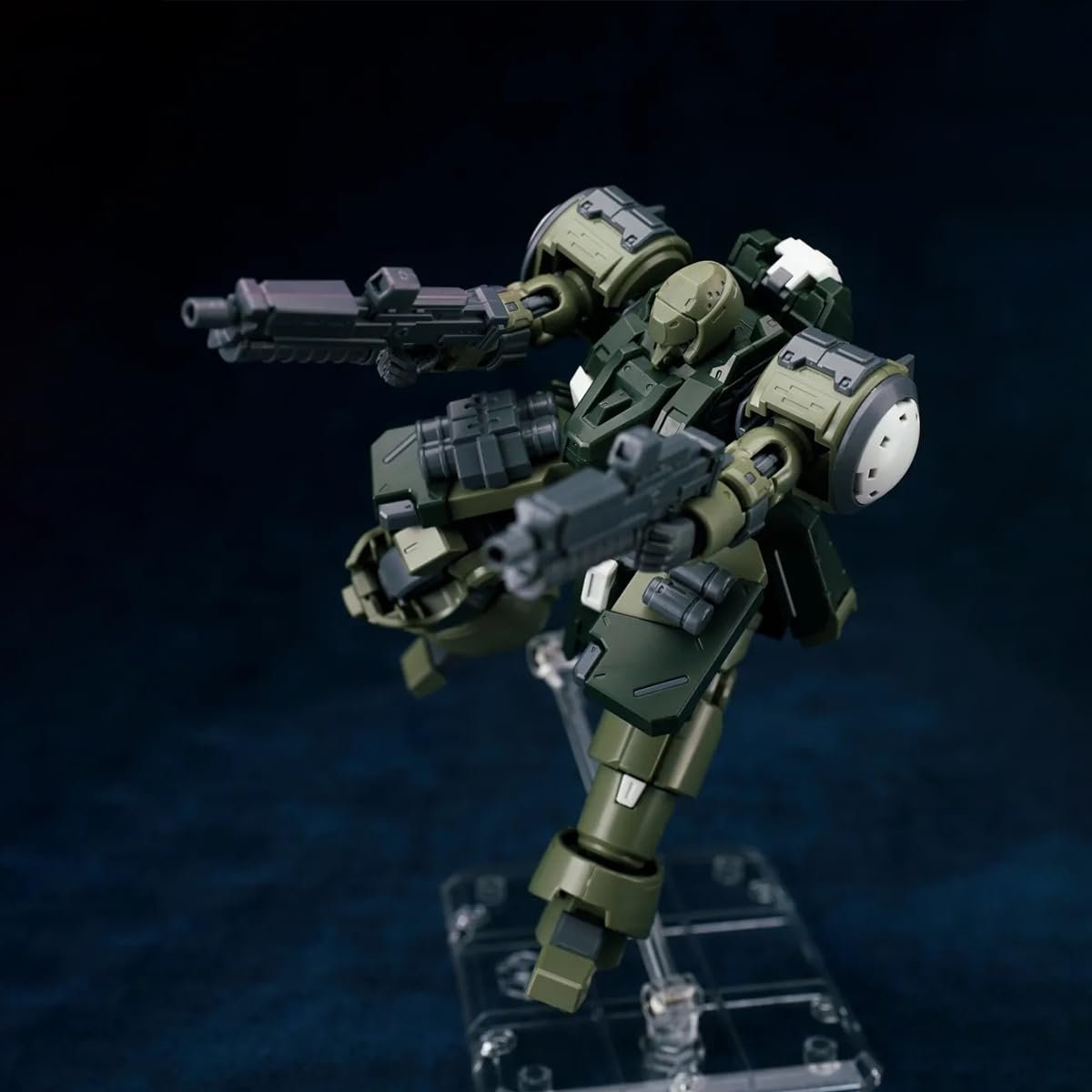 Солдатик HiPlay Sheik Mainland 1/144 Ultra Action Trooper: Zarov M1 Тип ZA08, зеленый цвет джунглей, набор модели, фото №6