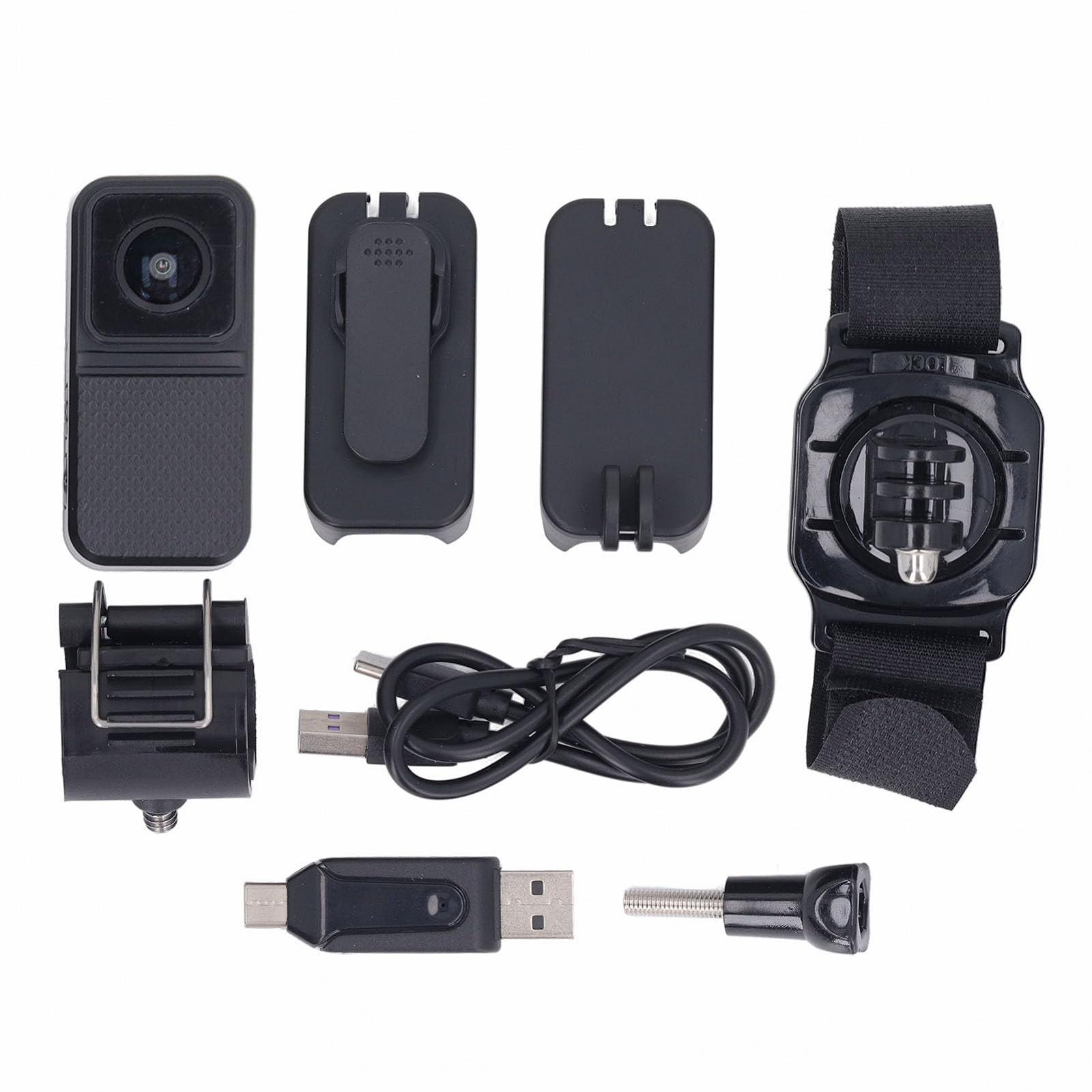 Клип VBESTLIFE Camera, 1080P HD 160° Портативный Camcorder Видео Recorder Черный, фото №7