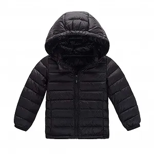 Пуховик YFPICO Дитячий Ультралегкий Водовідштовхувальний Вітрозахисний для хлопчиків з капюшоном, що знімається - Фото 1