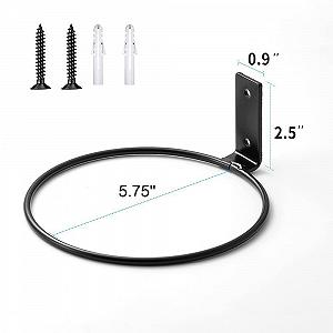 Кільце-тримач для квіткових горщків 6 штук 6 inch Метал synthetic.ua - Фото 1