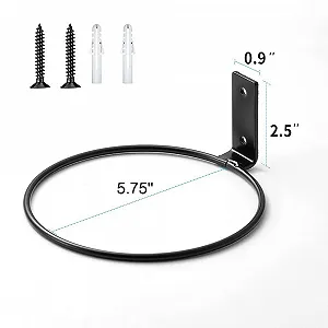 Кольцо-держатель для цветочных горшков 6 штук 6 inch Металл synthetic.ua - Фото 1