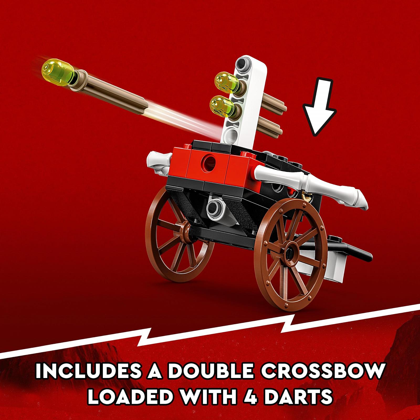 Конструктор LEGO Ninjago Jay's Titan Mech 71785 5 мініфігур & Набір із арбалетом, фото №3 Конструктор LEGO Ninjago Jay's Titan Mech 71785 5 мініфігур & Набір із арбалетом, фото №3