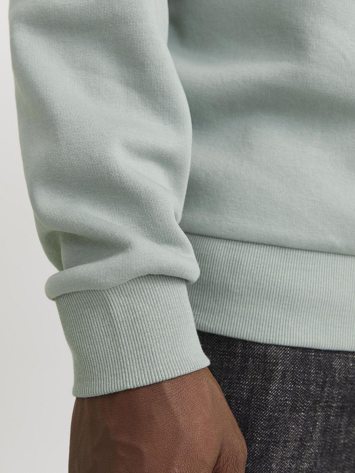 Чоловічий світшот JACK & JONES Однотонний світшот, фото №5