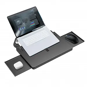 Столик на руль для ноутбука, Многофункциональный раскладной столик для письма, работы, кемпинга - Фото 1