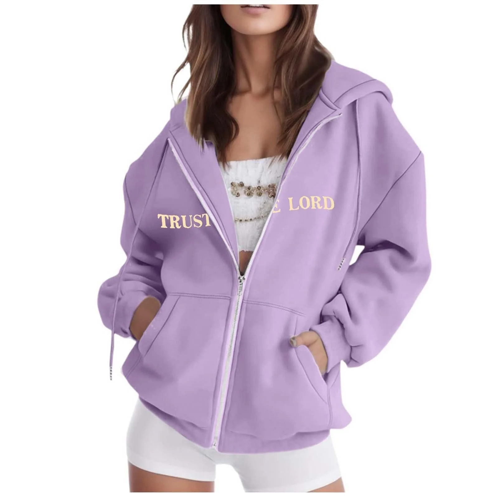 Женская Толстовка на Молнии, Худи, Куртка, Oversize, Большие Размеры, на Молнии, Свитшот с Капюшоном, Спортивная Куртка, Женская Переходная Куртка, Худи, фото №2