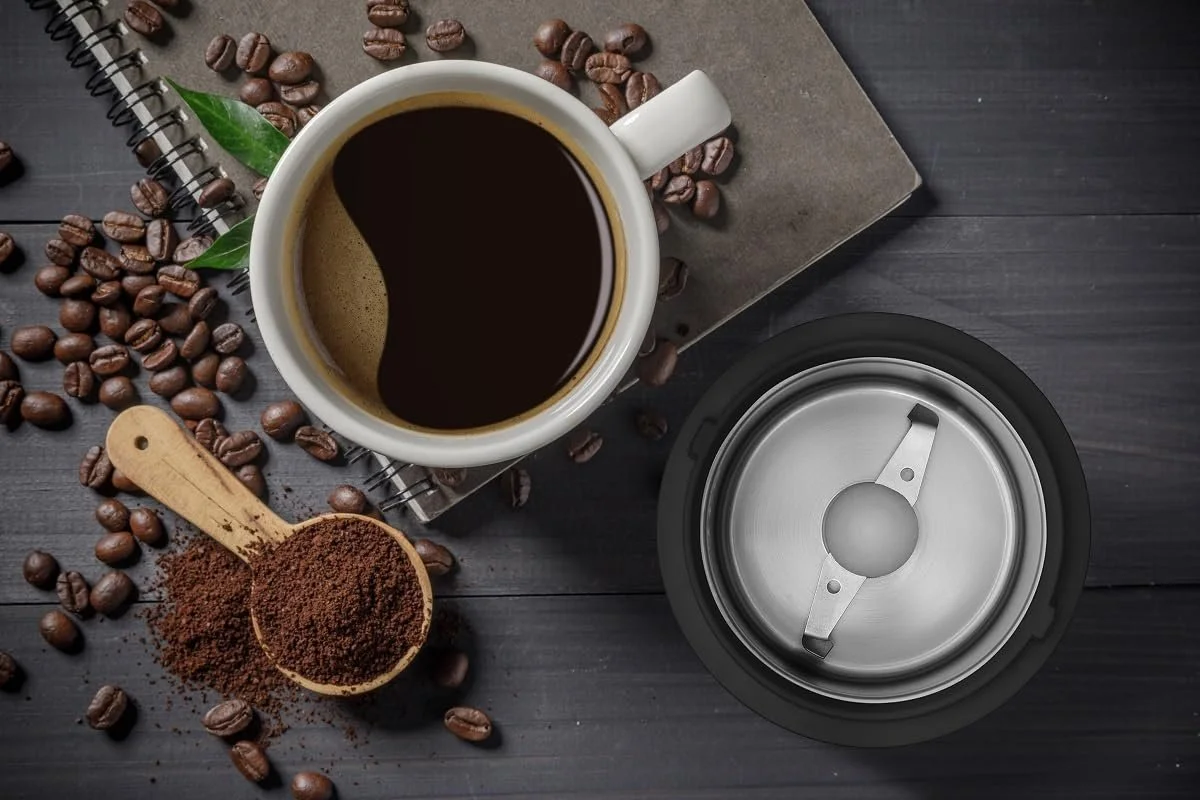 Кофемолка Черный KM6001, фото №6