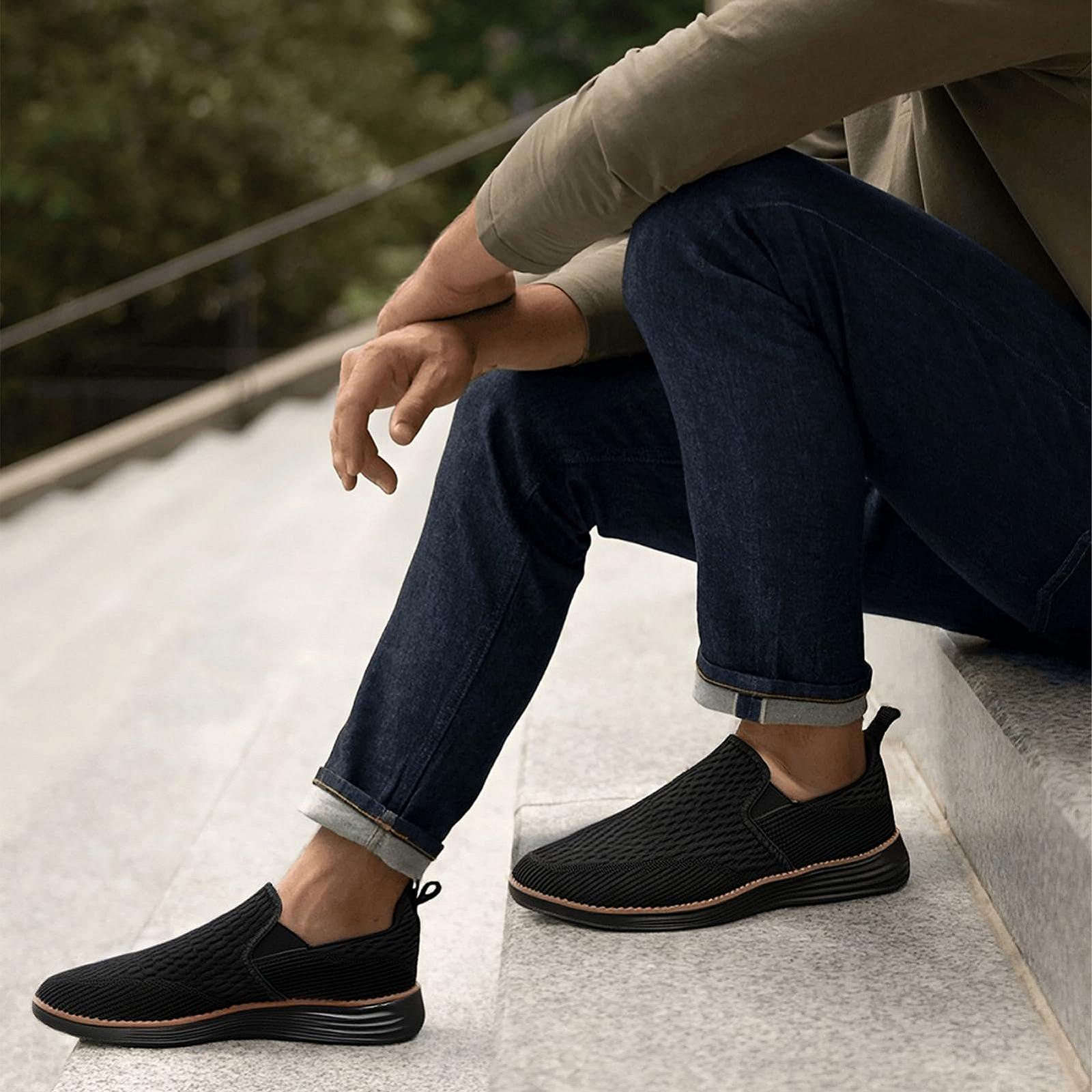 Чоловічі Сліпони ZGPWZWL, літні легкі дихаючі, фото №6 Чоловічі Сліпони ZGPWZWL, літні легкі дихаючі, фото №6