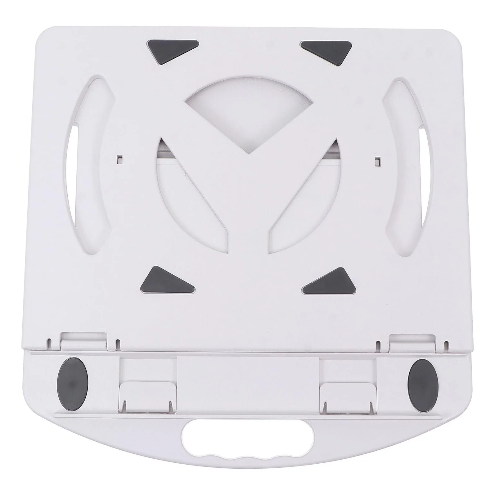 Эргономичная Подставка для Ноутбука с Вращающимся Приподнятым Основанием для Охлаждения, Белая Регулируемая Подставка с Держателем для Телефона, фото №1 Эргономичная Подставка для Ноутбука с Вращающимся Приподнятым Основанием для Охлаждения, Белая Регулируемая Подставка с Держателем для Телефона, фото №1