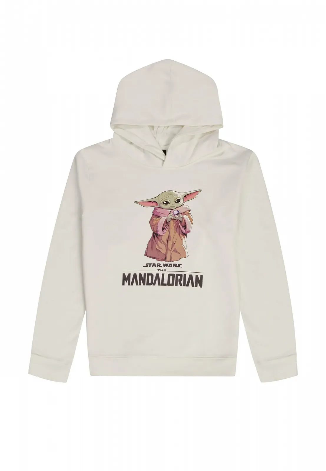 Худи Onomato! Star Wars The Mandalorian Grogu Толстовка с капюшоном Крем, фото №1 Худи Onomato! Star Wars The Mandalorian Grogu Толстовка с капюшоном Крем, фото №1