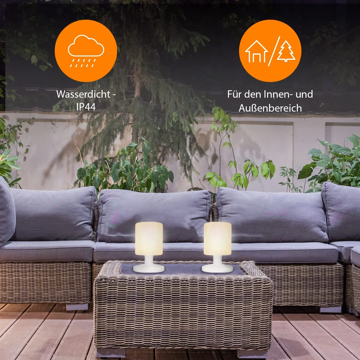 Настільна лампа Smartwares 5000.472 LED 3 Вт Бездротова Акумуляторна, фото №5