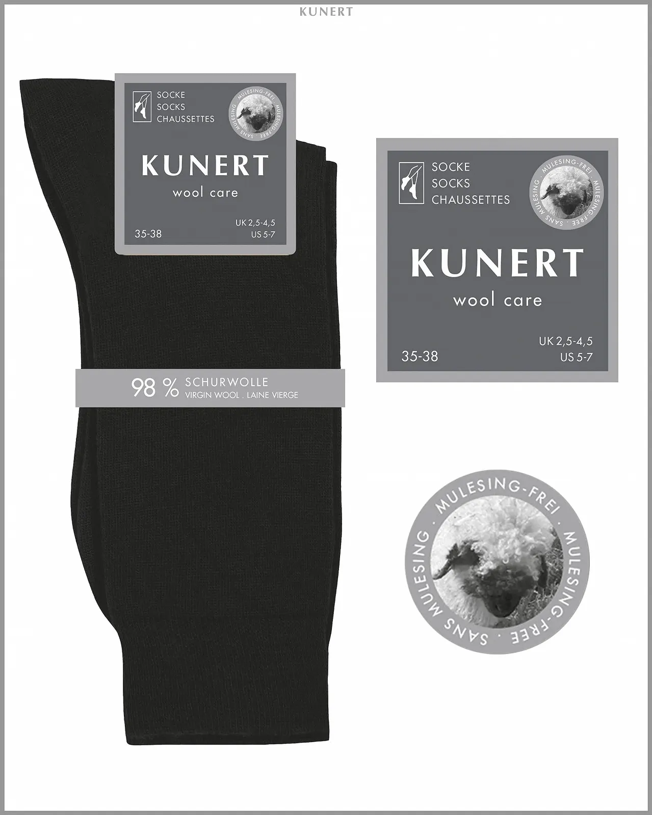 Женские носки Wool Care Warm KUNERT, фото №4 Женские носки Wool Care Warm KUNERT, фото №4