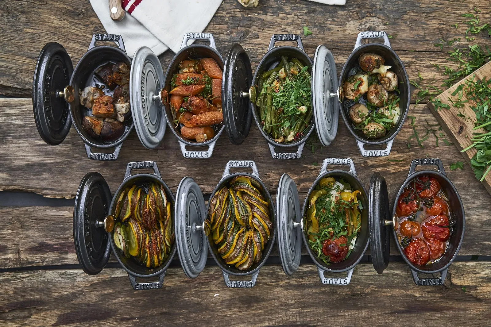 Кокотниця Staub Mini Oval Cocotte 1101118 чавунна 11 см графітовий сірий, фото №6