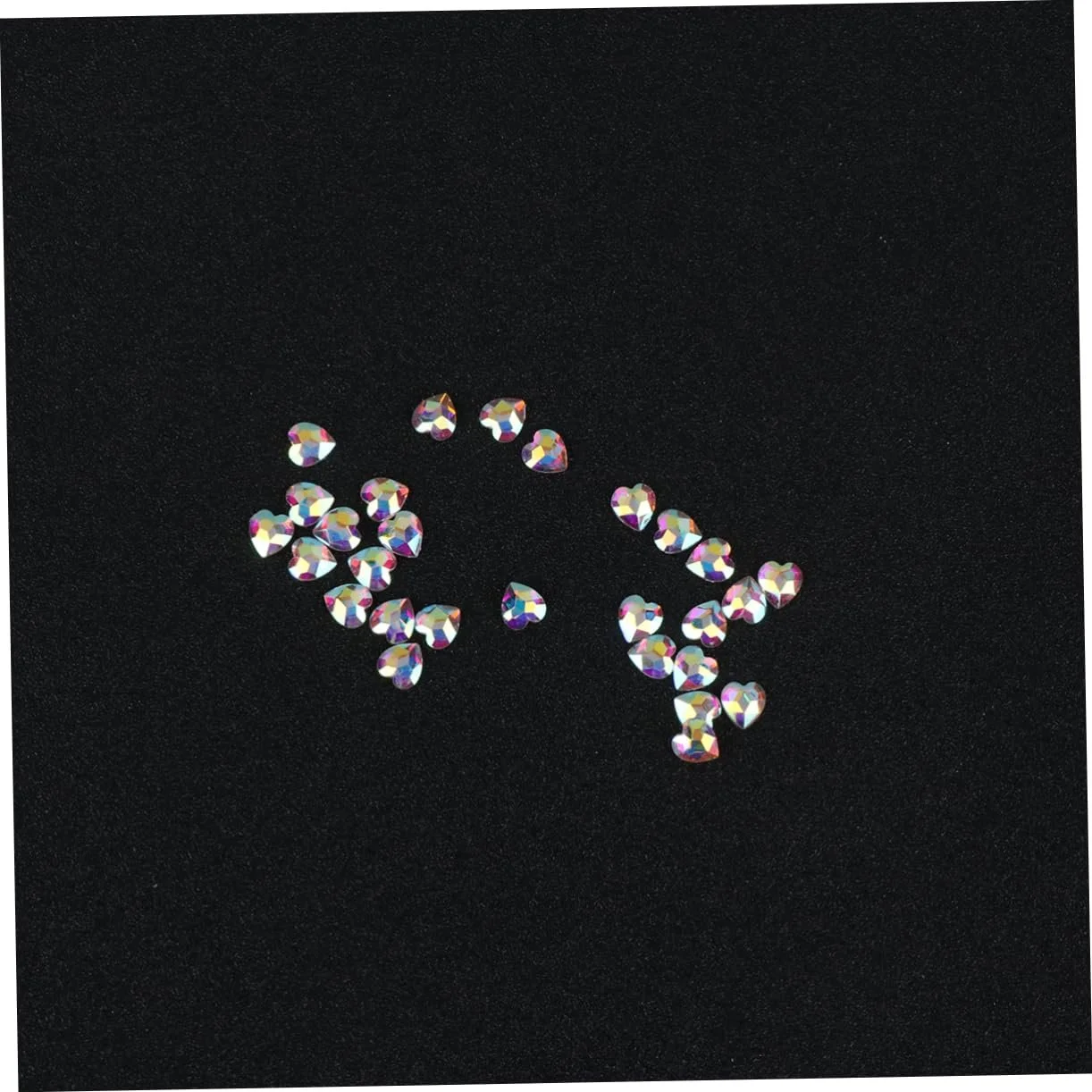 Стразы для ногтей Healeved Сердце 100 шт, фото №6