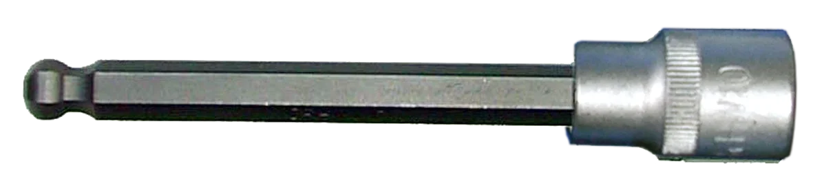 Головка-біта SW-STAHL 05010L-10 1/2" Hex 10 x 140 мм кульова головка, фото №1