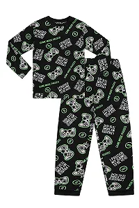 Піжама для хлопчиків I Paused My Game To Be Here Gaming Довга Флісова - Фото 1