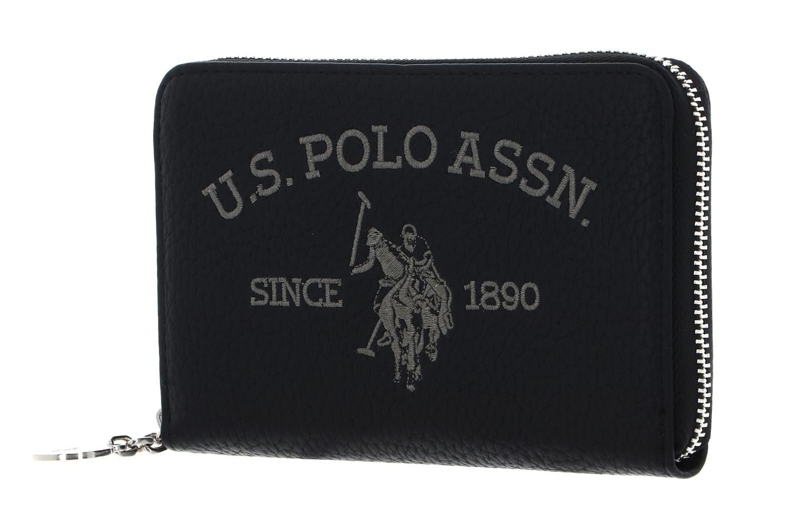 Гаманець U.S. POLO ASSN. Breezy Zip Around Black, фото №1