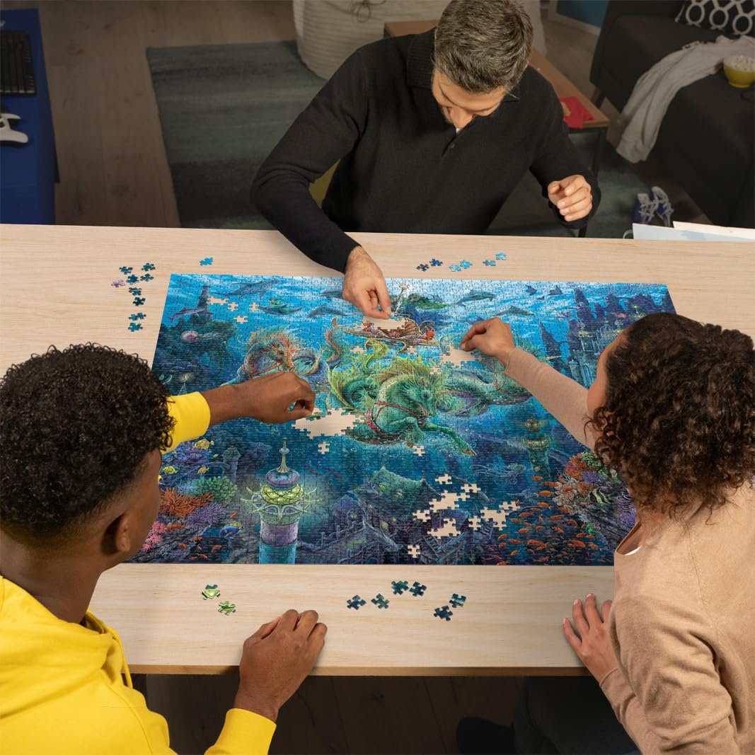 Пазл Ravensburger 17115 Underwater Magic 2000 элементов, фото №4