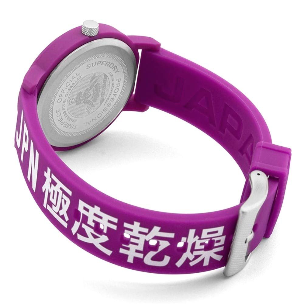 Унісекс годинник Superdry Аналоговий Кварцовий Силіконовий ремінець SYLSYL196VW, фото №3