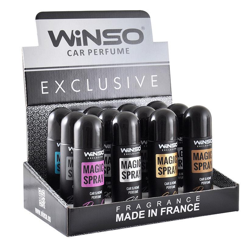 Ароматизатор Winso Magic Spray Exclusive MIX 30мл 12шт, фото №2