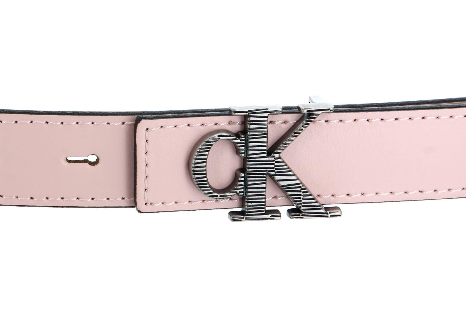 Ремень Calvin Klein CKJ Monogram Hardware 25 мм W110 Розовый румянец, Розовый румянец, фото №2