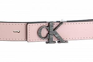 Ремень Calvin Klein CKJ Monogram Hardware 25 мм W110 Розовый румянец, Розовый румянец synthetic.ua - Фото 1