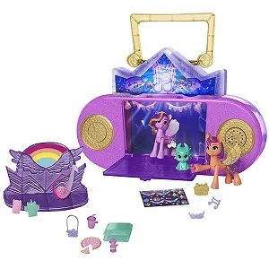 Игровой набор My Little Pony Sparkle Musical Mane Melody Radio Свет Звук 3 Фигурки для детей от 5 лет - Фото 1