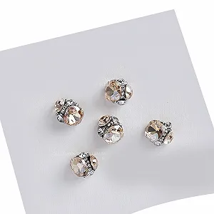 Стрази для нігоів 3D Прозорий - Фото 1