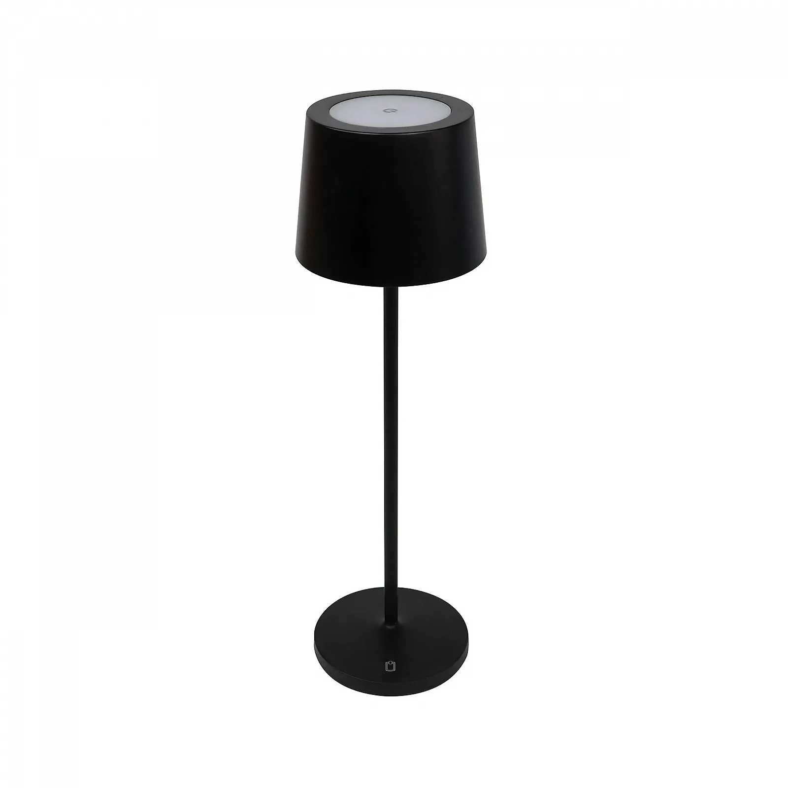 Настільна лампа METRO Professional LED алюмінієва бездротова вулична акумуляторна IP54 комплект 2 шт чорна, фото №1