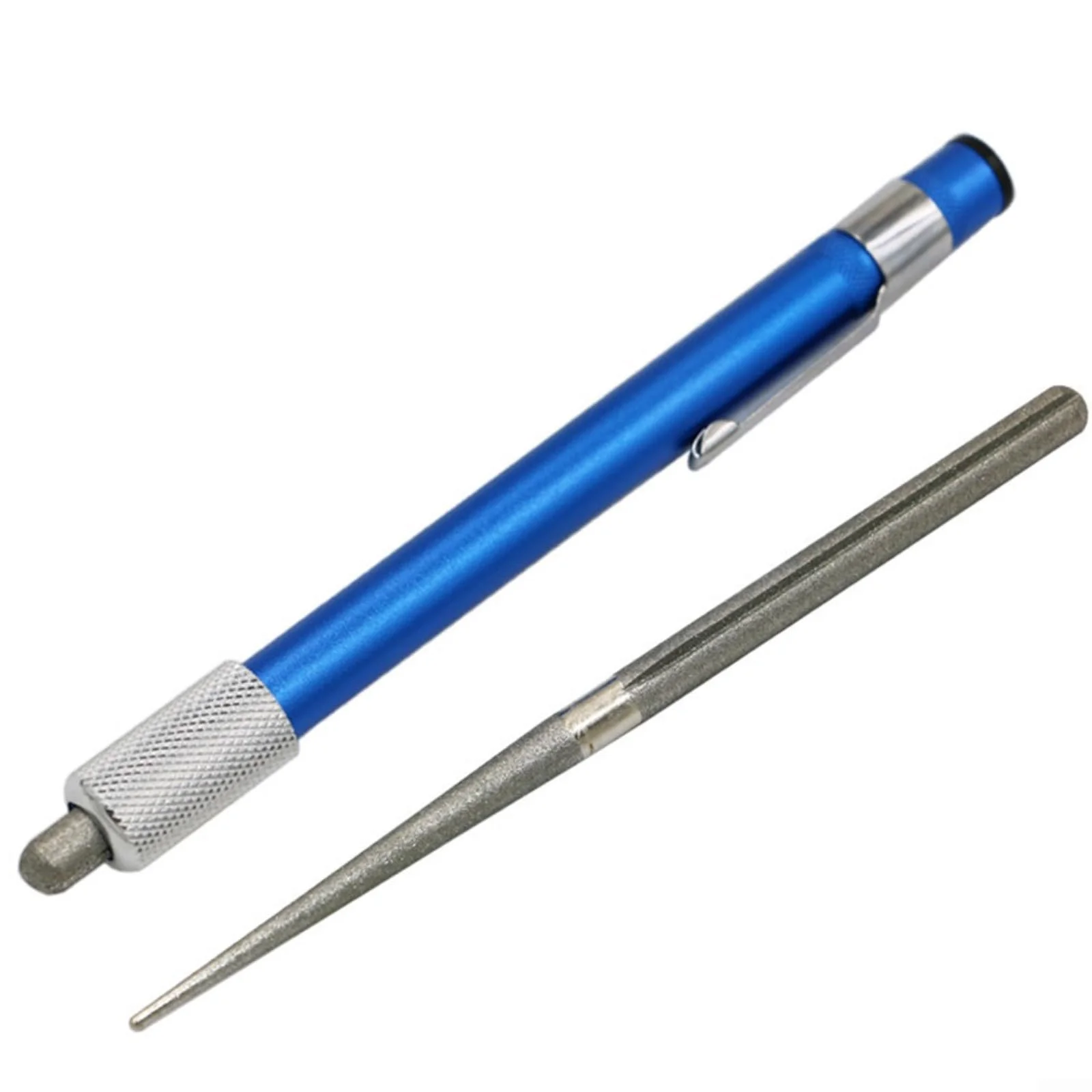 Точилка алмазна портативна у формі ручки з кліпсою для полювання та риболовлі, фото №8