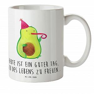 Детская чашка Mr. & Mrs. Panda Авокадо Вечеринка Рожок Характеристики - Фото 1