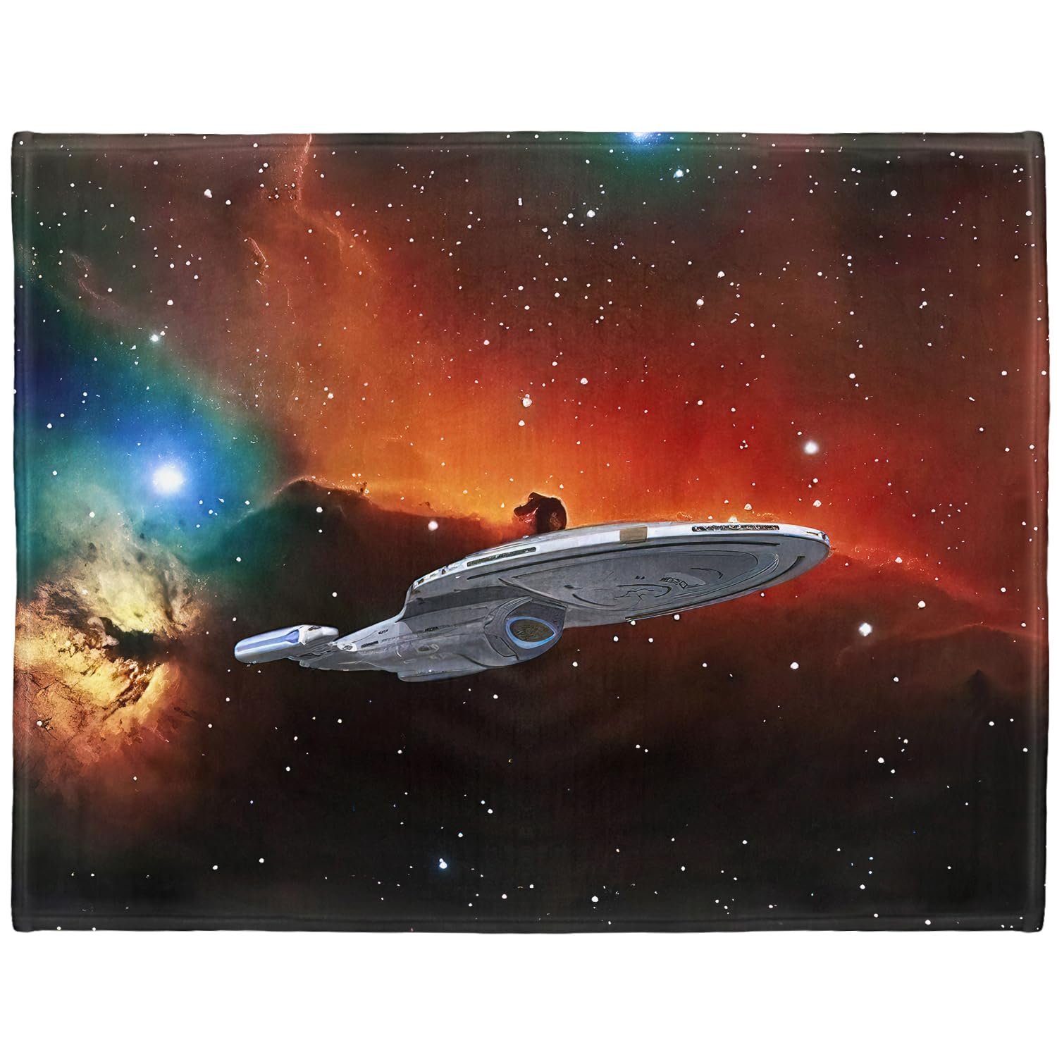 Одеяло YISUMEI Star Voyager Trek Horse Head Мягкое Фланелевое Флисовое одеяло для кровати (150 x 200 см), фото №1 Одеяло YISUMEI Star Voyager Trek Horse Head Мягкое Фланелевое Флисовое одеяло для кровати (150 x 200 см), фото №1