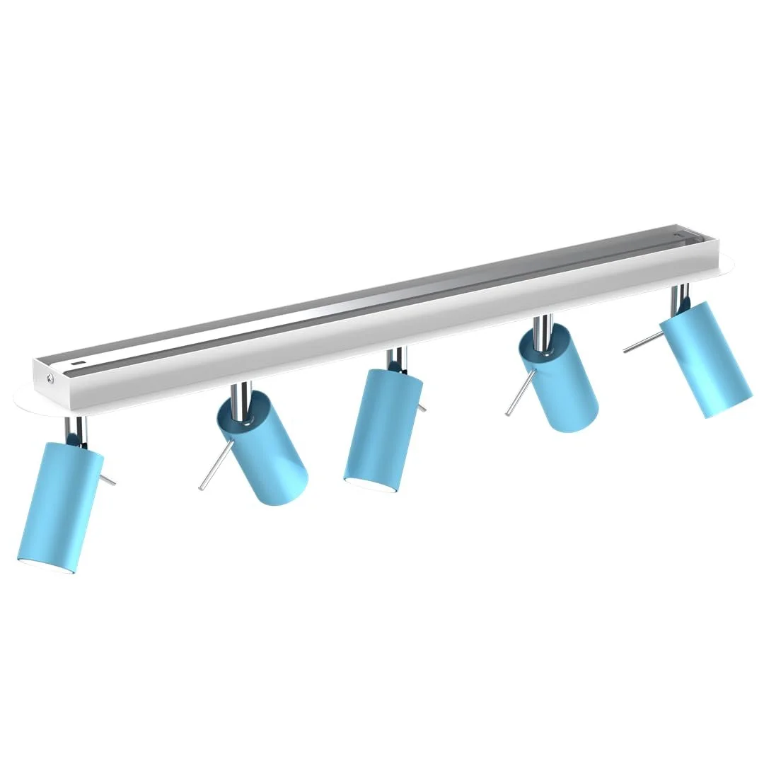 Стельовий світильник Eko-Light Milagro Preston 5x Mini GU10 Синій/Білий, фото №6