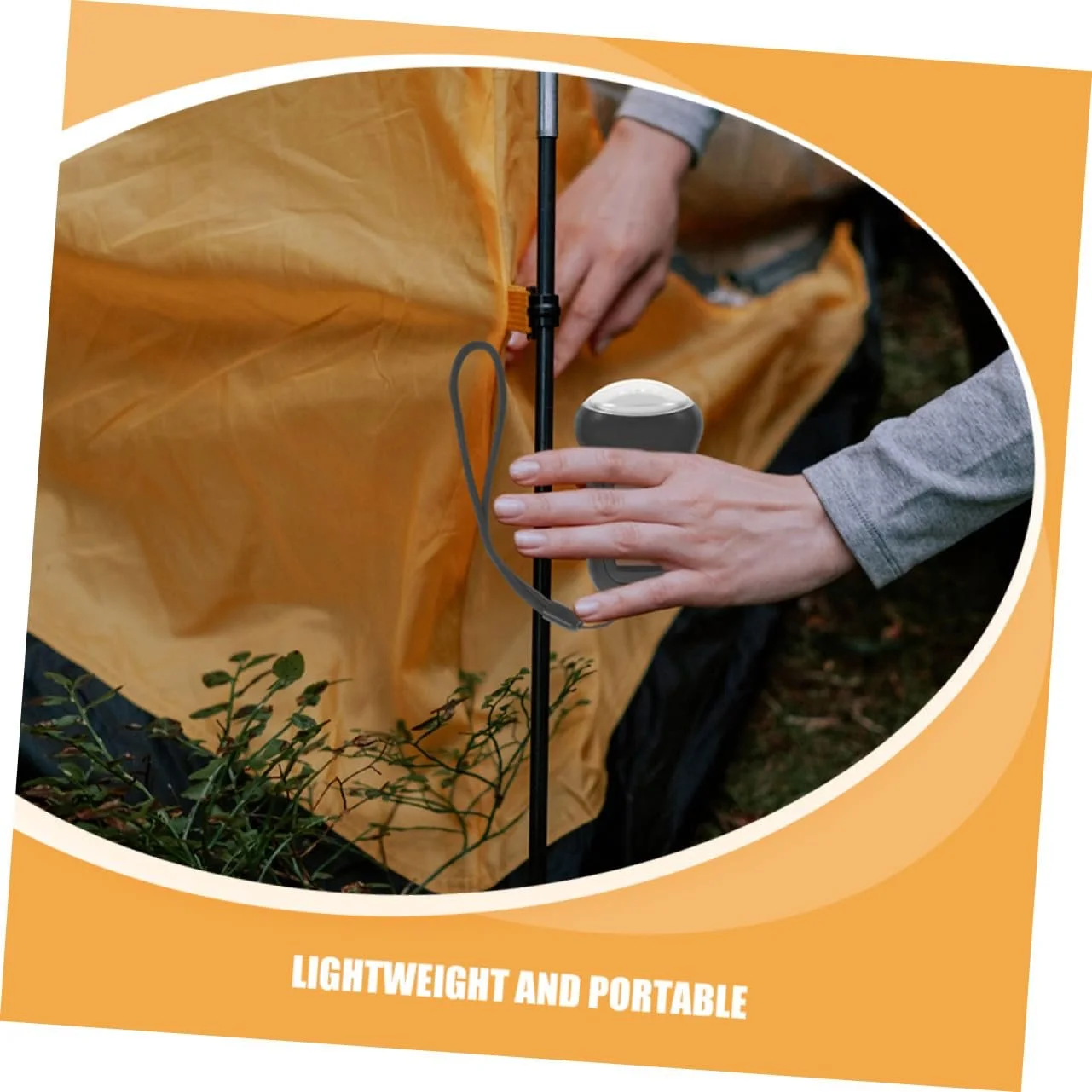 Ручной фонарь Holibanna 2 шт. LED с ручным приводом и солнечной зарядкой для кемпинга, походов, чрезвычайных ситуаций, для использования на открытом воздухе, черный и синий, фото №3