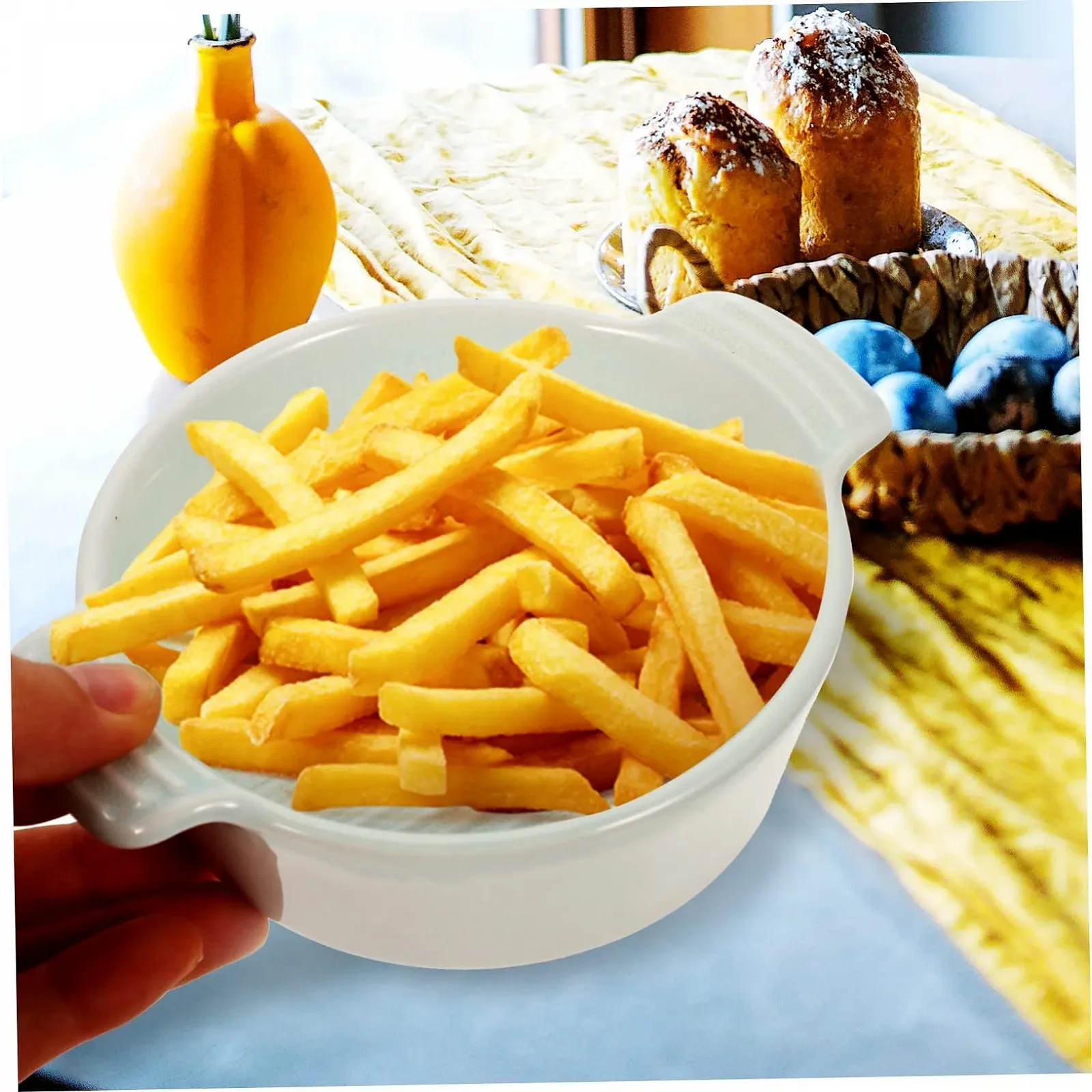 Форма для запекания iplusmile круглая керамическая с двумя ручками термостойкая, фото №9 Форма для запекания iplusmile круглая керамическая с двумя ручками термостойкая, фото №9