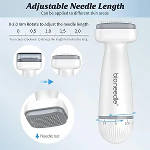 Дерма-штамп BIO120 для мікронідлінгу, регульований 0-2.0 мм, професійний synthetic.ua - Фото 1