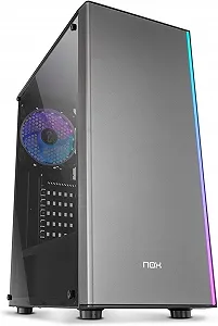 Компьютерный корпус NOX Infinity Omega Midi-Tower Черный Без БП - Фото 1