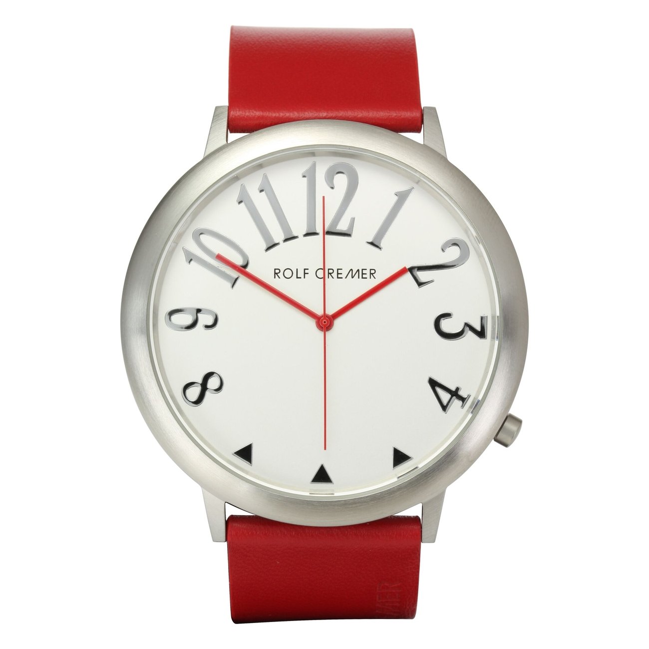 Часы Rolf Cremer Jumbo II Красный, ремешок, фото №1 Часы Rolf Cremer Jumbo II Красный, ремешок, фото №1