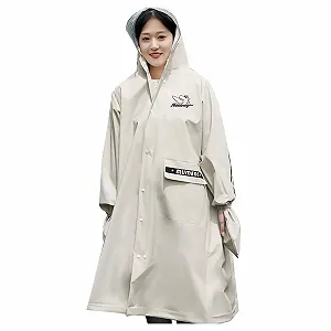 Велосипедний дощовик-пончо pxjsdwe для дітей, для піших прогулянок з капюшоном - Фото 1