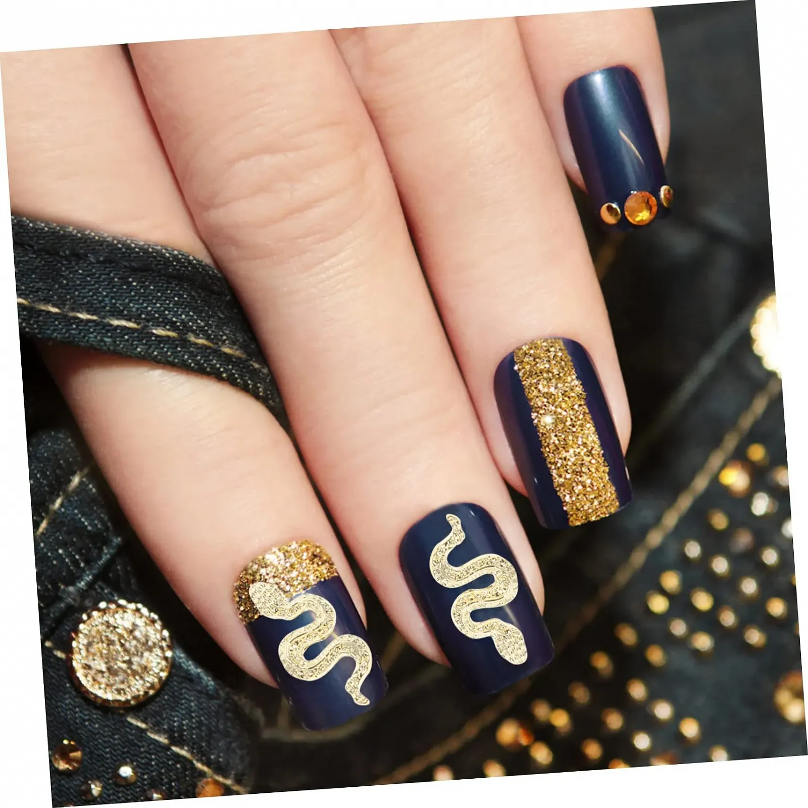 Змії з цинкового сплаву 3D Beaupretty, 40 шт, фото №2