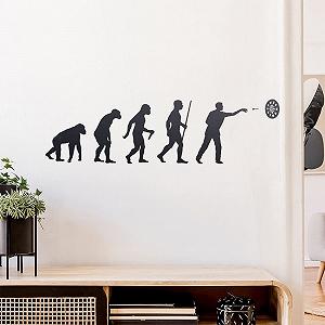 Наклейка на стену Darts Bullseye Evolution декоративная самоклеящаяся - Фото 1