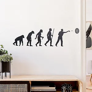 Наклейка на стіну Darts Bullseye Evolution декоративна самоклеюча - Фото 1