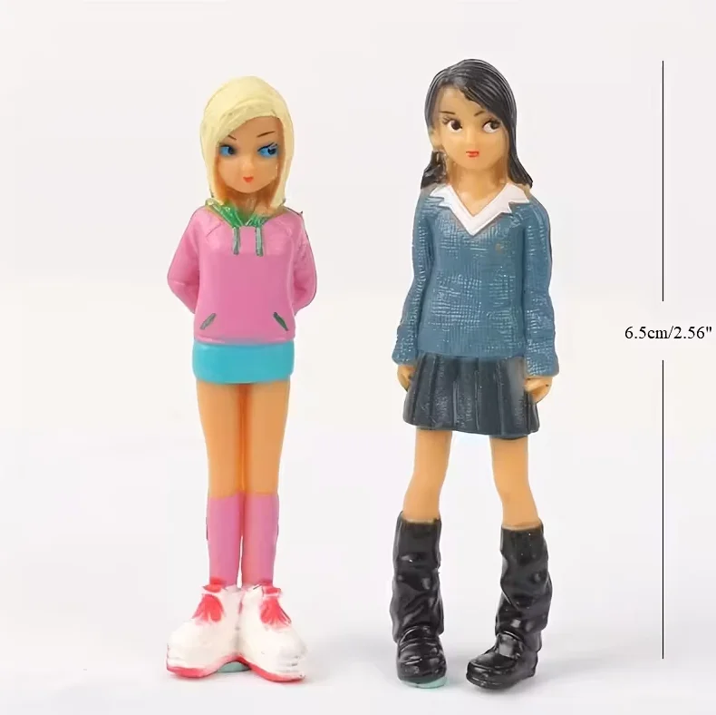 Набор фигурок Fashion Girls, 10 шт, 6,5 см, фото №5